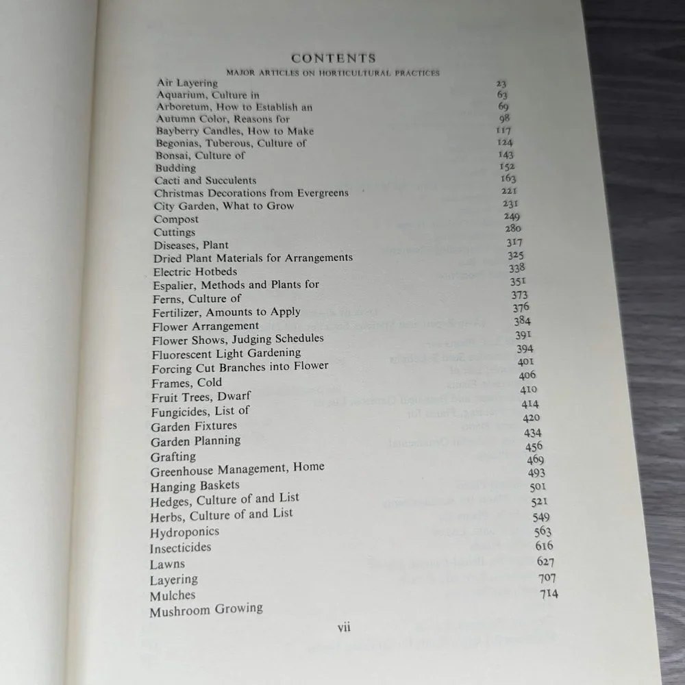 Vintage Wyman's Gardening Encyclopedia Hard Cover